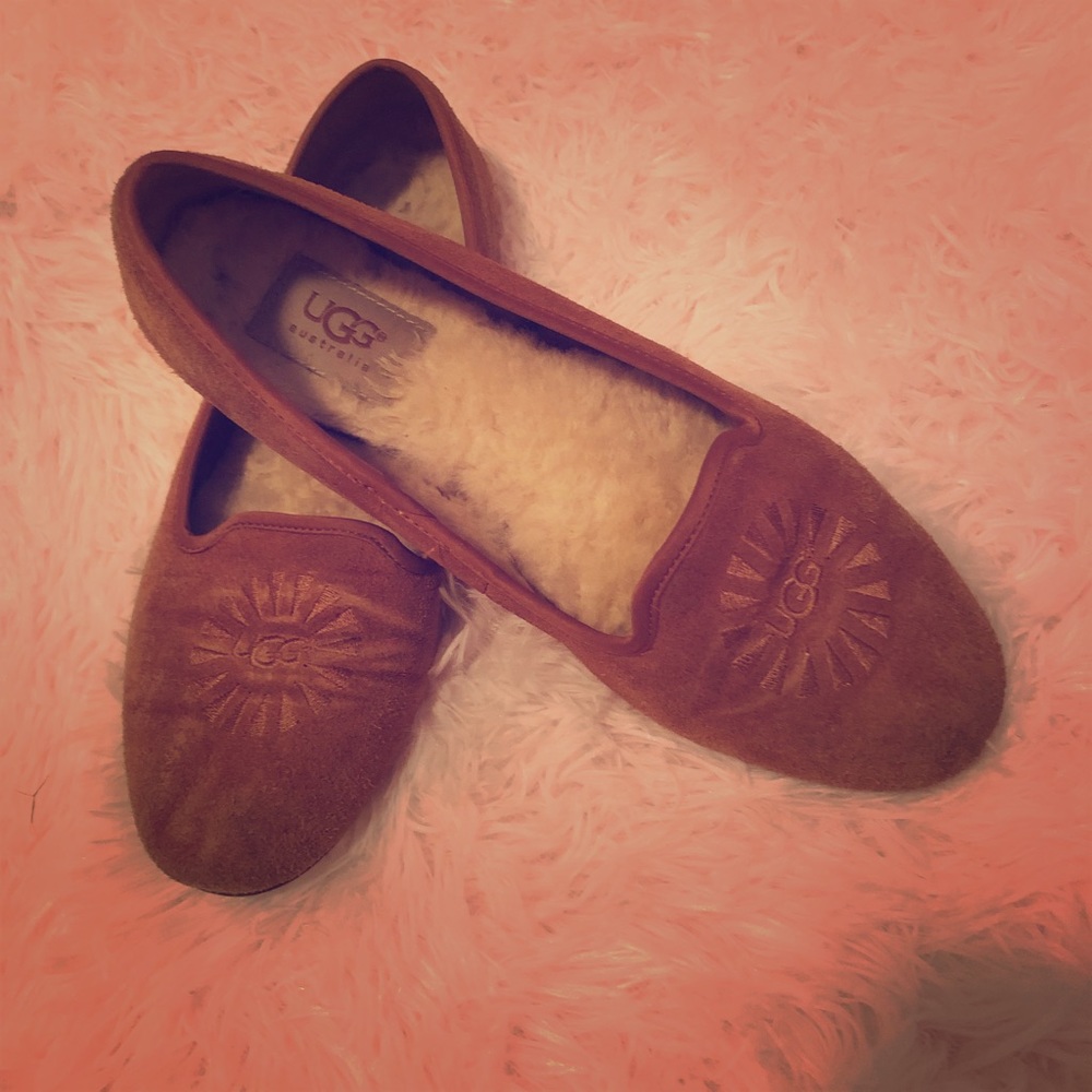 Ugg tan loafers